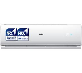 Haier HSU12T-TQS2BE-FS Turbo Cool Plus 2023 Model 1 Ton 2 Star Split Extreme Temperature Cooling,Micro Antibacterial Filter AC - White , Copper Condenser image