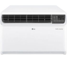 LG PW-Q24WUZA 1 Ton 5 Star Window Dual Inverter AC with Wi-fi Connect - White , Copper Condenser image