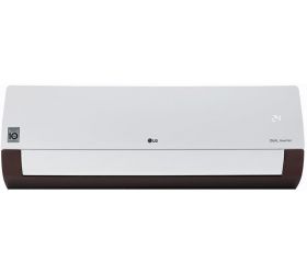 LG LS-Q18NWZA 1.5 Ton 5 Star Split Dual Inverter Smart AC with Wi-fi Connect - White, Brown , Copper Condenser image