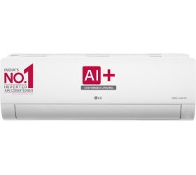 LG RS-Q20HWZE 2023 Model 1.5 Ton 5 Star Split AI Dual Inverter 4 Way Swing, HD Filter with Anti-Virus Protection and ThinQ Wi-fi AC with Wi-fi Connect - White , Copper Condenser image