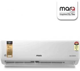 MarQ By Flipkart FKAC155SIASMART 1.5 Ton 5 Star Split Dual Inverter Smart AC with Wi-fi Connect - White , Copper Condenser image