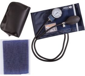 Agarwals Manual Blood Pressure Machine Set With 1 Pc Extra BP Cuff Bp Monitor Black image