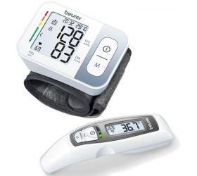 Beurer BC28+FT65 Combo 5years warranty Bp Monitor White image