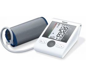 Beurer Blood Pressure BM28 AUTOMATIC UPPER ARM WITH FREE ADAPTER & 5 YEARS WARRANTY Bp Monitor White image