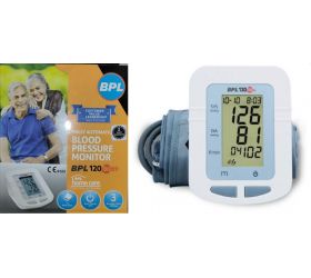 BPL Medical Technologies Fully Automatic B9 Blood Pressure Monitor White Bp Monitor White image