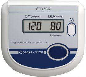 CITIZEN CH 432 Digital Easy Operation Bp Monitor Blue image
