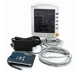 Crystal medical system CONTEC CMS5100 SPo2 AND NIBP PATIENT MONITOR Bp Monitor White image