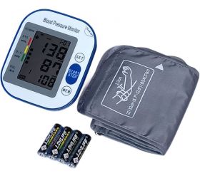 DR YONIMED Digital Blood Pressure Monitor Large LCD Display With WHO Bp Monitor White image