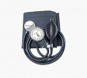 Dr. Odin Professional Aneroid Sphygmomanometer Adult Size Cuff with D-RING & Stethoscope-OD-50A Bp Monitor Black image