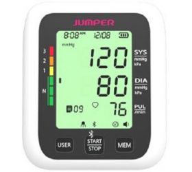 Jumper Blood Pressure Monitor - JPD HA100 Jumper Blood Pressure Monitor- JPD HA 100 Bp Monitor White image