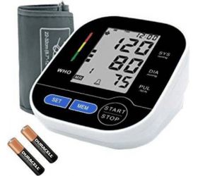 MCP Fully Automatic Digital Blood Pressure Monitor Bp Monitor Black image