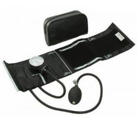 momento Manual Bp Instrument With Its Pouch Sphygmomanometer Bp Monitor Black image