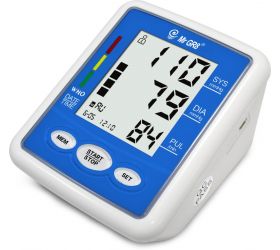 MR GR8 Automatic Upper Arm Blood Pressure Monitor BP-02 Automatic Upper Arm Blood Pressure Monitor BP-02 Bp Monitor White, Blue image