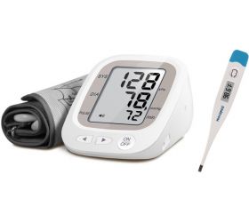 Nisco PW-218 Fully Automatic Digital Blood Pressure Monitor Fully Automatic Digital Blood pressure Monitor Bp Monitor Daisy White image