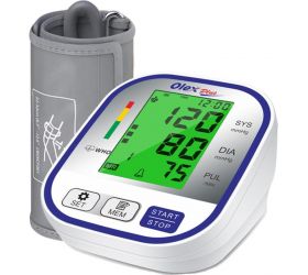 OLEX Plus Digital BP Monitor with Tricolor Backlit display, Carry Bag and USB Bp Monitor White image