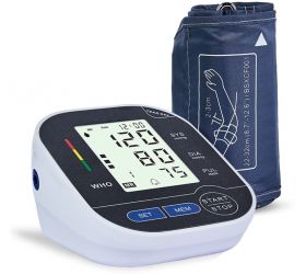Pristyn care Fully Automatic BP Monitor with Voice & Colour Changing Function Bp Monitor Black image