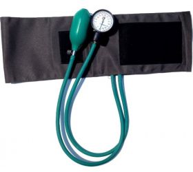 RCSP sphygmomanometer aneroid type manual blood pressure monitor PVC Plastic Body Dial BP BP Aneriod PVC Bp Monitor Green image