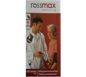 Rossmax GB101 D-ring cuff without stethoscope Bp Monitor Black image