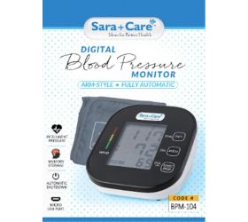Sara + Care BPM-104 Bp Monitor Black image