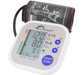 Shop & Shoppee SnS-01 BP monitor DR.MOREPAN's BP One Fully Automatic Blood Pressure Monitor Bp Monitor White image
