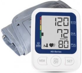 Shop & Shoppee SnS1-AcusureASBPmoitor1 AccuSureAS Automatic Digital Upper Arm Blood Pressure Monitor machine Bp Monitor White image