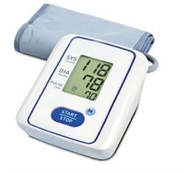 Shrih SHF-1736 Automatic Blood Pressure Monitor Bp Monitor White image