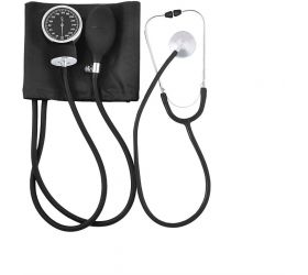 Shrih SHF-1738 BP Monitor with Carry Case And Stethoscope Bp Monitor Black image