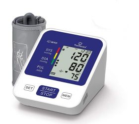 Thermocare Blood Pressure Monitor Digital Bp Monitor White, Blue image