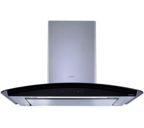 Elica Deep Silent Chimney with EDS3 Technology HE LTW 90 BK T4V LED S Wall Mounted Chimney Silver 1010 CMH image