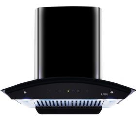 Elica WD HAC TOUCH BF 60 MS with Installation Kit Included Auto Clean Wall Mounted Chimney Black 1200 CMH image