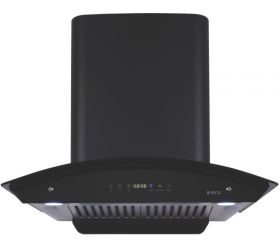 Elica WD HAC TOUCH BF 60 with Installation Kit Included Auto Clean Wall Mounted Chimney Black 1200 CMH image