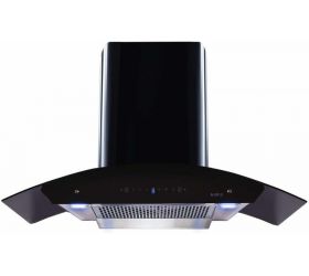 Elica Elica 90 cm 1200 m3/hr Filterless Auto Clean Chimney with Free Installation Kit WDFL HAC TOUCH 90 MS, Touch + Motion Sensor Control, Black WDFL HAC TOUCH 90 MS with Installation Kit Included Auto Clean Wall Mounted Chimney Black 1200 CMH image