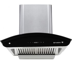 Faber Deep Silent Chimney with EDS3 Technology 1 3D Filter and Push Button Control Hood Primus Energy TC SS 60 cm , 1500m3/hr Auto Clean Wall Mounted Chimney Stainless Steel 1500 CMH image