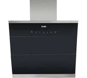 Glen 6073 Auto Clean Chimney MS 60 cm 1400 m3h Auto Clean Wall Mounted Chimney BLACK 1400 CMH image