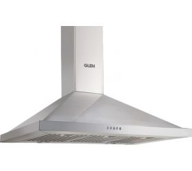 Glen Stainless Steel 90cm 1250m3 Baffle Filter CH6054X9X1000BFLTW Wall Mounted Chimney Silver 1000 CMH image