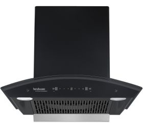 Hindware Ripple Black Autoclean 60 Ripple 60 Auto Clean Wall Mounted Chimney Black 1200 CMH image