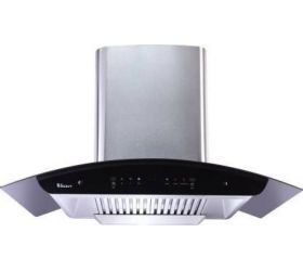 Seavy Moon Plus SS 90 cm A/C Zeroun Moon Stainless Steel 90cm with Motion Sensor Technology Auto Clean Wall Mounted Chimney Silver 1200 CMH image
