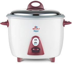 Bajaj Adjustable Thermostat for Food Fruit Electric Food Dehydrator -03 1.5 Liter Automatic 350-Watt Multifunction Electric Rice Cooker 1.5 L, Red image