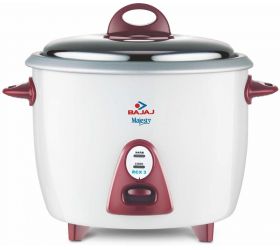 Bajaj Electronic Singal Layer Egg Boiler With Handle Steamer 7 Eggs Majesty New RCX 3 350-Watt Multifunction Rice Cooker Electric Rice Cooker 1.5 L, Multicolor image