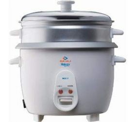 Bajaj 1.8 -Litre Drum Type Rice Cooker Majesty RCX 7 Electric Rice Cooker 1.8 L, White image