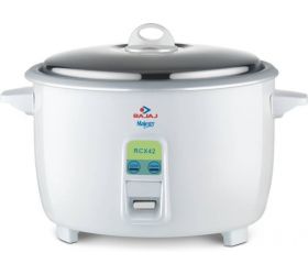 Bajaj Majesty RCX-42 4.2 L Multifunction RCX42 Electric Rice Cooker 4.2, White image