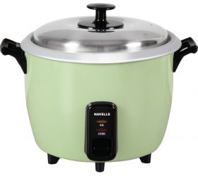 Havells Eeaso Electric Rice Cooker 1.8 L, Light Green image