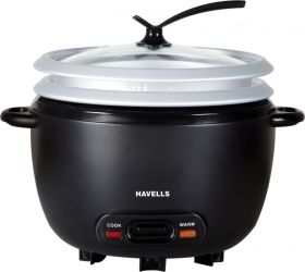 HAVELLS X Press Cook 1.8L Electric Rice Cooker 1.8 L, Black image