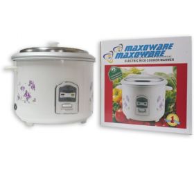 Maxoware 1.8 -Litre Drum Type Rice Cooker MYENT001 Electric Rice Cooker 1.8 L, White image