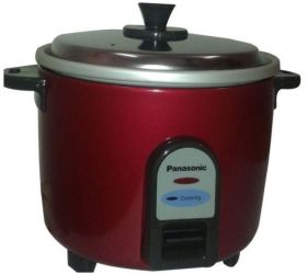 Panasonic VRC 1.8 2P SR-3NA Burgundy Electric Rice Cooker 0.5 L, Burgundy image
