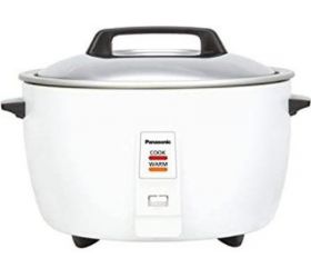 Panasonic Electronic Singal Layer Egg Boiler With Handle Steamer 7 Eggs Yellow SR-932D Electric Rice Cooker 8.2 L, White image