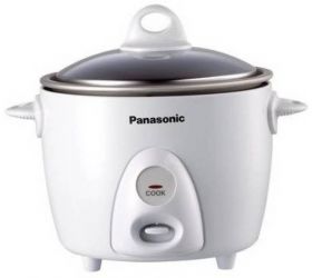 Panasonic Egg Boiler With Handle Steamer Electric Egg Cooker SR-G06 Electric Rice Cooker 1.5 L, Silver image