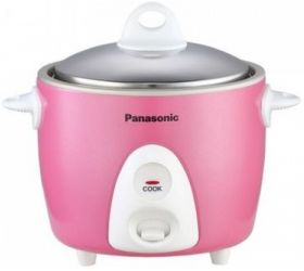 Panasonic Rangoli SR G06DPK Electric Rice Cooker 0.3 L, Pink image