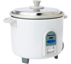 Panasonic 10 450-Watt Automatic Cooker without Warmer White SR-WA Electric Rice Cooker 2.7 L, White image