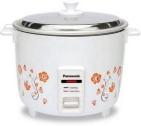 Panasonic SR-WA10H E pack of 1 Electric Rice Cooker 2.7 L, Multicolor image